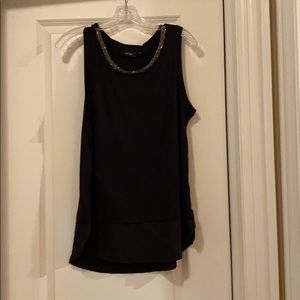 APT.9 Black Classy Tank Top